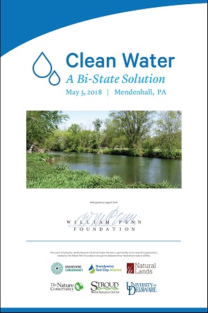 Brandywine-Christina Water Forum, May 3, 2018