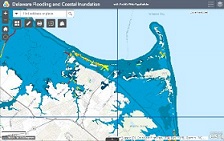 Delaware Flooding map