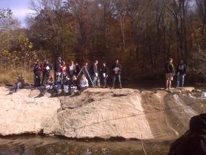 CIEG 440 Water Resources Engineering Field Recon White Clsay Creek Dam No. 5 Nov 2009