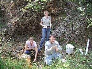 Field Recon along Fairfield run Oct 2001