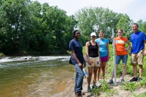Field recon White Clay Creek Dam No. 1 Jun 2013