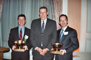 Jerry Kauffman and Kevin Donnelly received WRADRB Baxter Award Phila, PA Apr 2004