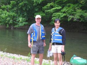 Jerry Kauffman at Brandywine Creek Field Recon May 2006