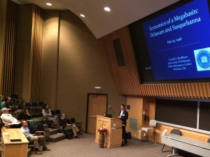 Jerry Kauffman speaks at 11th Susquehanna River Symposium at Bucknell Nov 2016