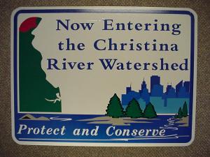 Now entering the Christina River Basin Feb 2002