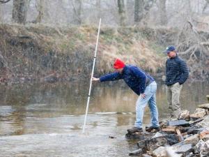 Removal of White Clay Creek Dam No. 1 Dec 2014