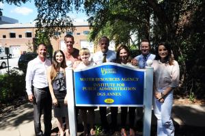 Senator Tom Carper visits DWRC Aug 2016