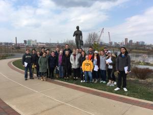 UAPP 411 611 Regional Watershed Management Brandywine Christina Field Recon Photo April 11, 2018