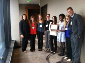 UD AWRA 2015 Outstanding Student Chapter in 2015 Denver, CO 2015